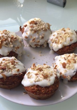 Una foto de Muffins Carrot Cake