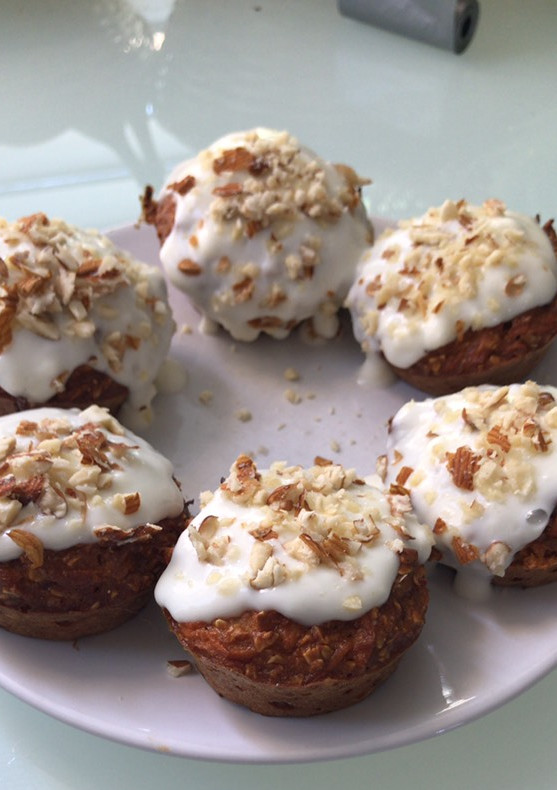 Una foto de Muffins Carrot Cake