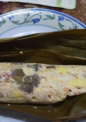 Foto resep Pepes tahu jamur. #BikinRamadanBerkesan