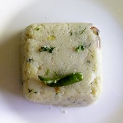 A picture of Semolina / rava upma.