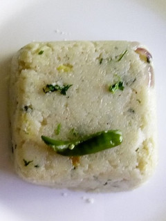 A picture of Semolina / rava upma.