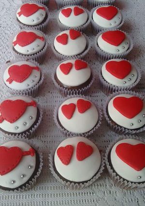 Una foto de Cupcake de nesquik
