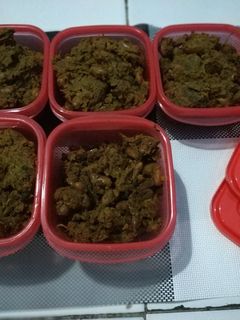 Foto resep Rendang daging sapi-kacang merah padang