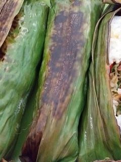 Foto resep Nasi bakar teri kemangi
