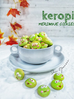 Foto resep Keropi Meringue Cookies