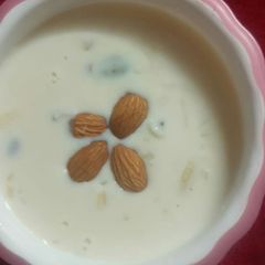 A picture of Kesar Badam kheer.