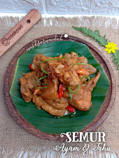 Foto resep Semur Ayam Tahu