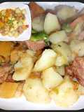 "Guiso de Octubre" con habas frescas🥔🫛🥕🍲