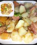 "Guiso de Octubre" con habas frescas🥔🫛🥕🍲