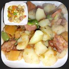 "Guiso de Octubre" con habas frescas🥔🫛🥕🍲-レシピのメイン写真