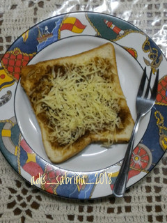 Foto resep Roti panggang keju karamel #maree