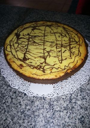 Una foto de Torta de ricota y leche condensada