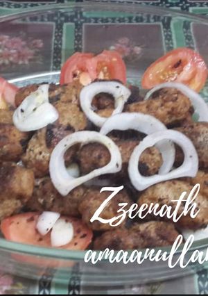 A picture of Galauti Kababs or Galawati Kababs.
