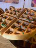 Waffles con chispitas 🧇