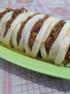Foto resep Bakpao Lapis Isi Daging (Hirata Buns Inspired)
