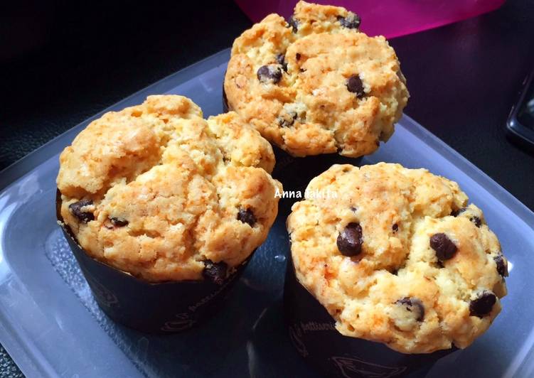 Cara Gampang Membuat Eggless Vanilla Muffin with Buttermilk, Lezat Sekali