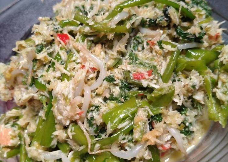 Anti Ribet, Buat 73. Urap kangkung toge ekonomis
