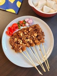 Foto resep Sate Ayam Bumbu Kacang