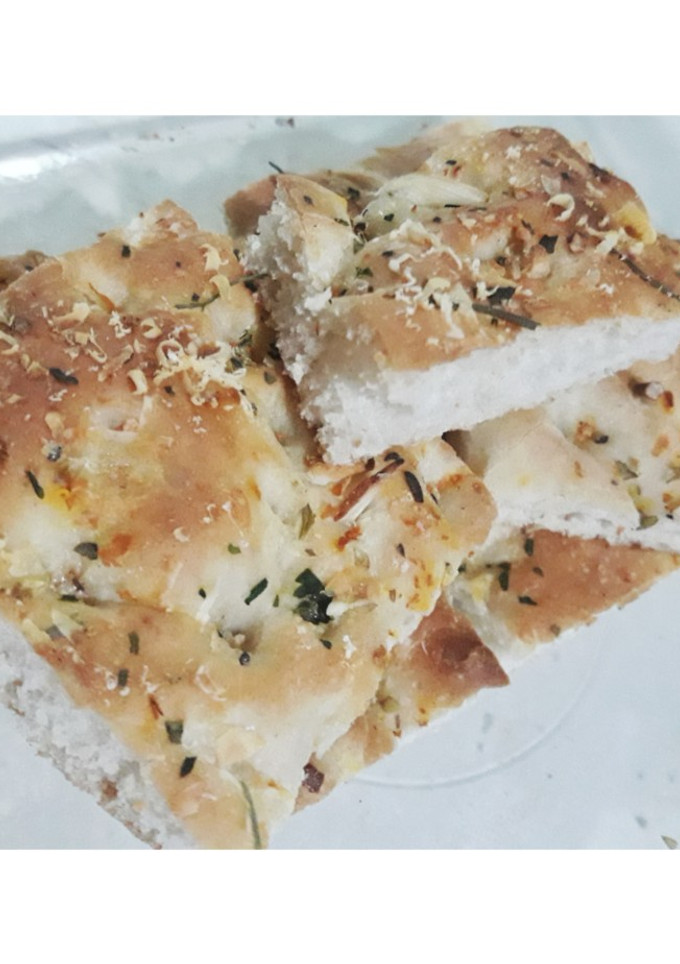 Una foto de Focaccia de queso😋