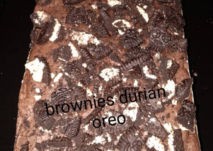 BrOwNies DUrian OReo