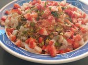 Una foto de couscous ensalada