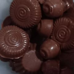 A picture of Homemade chocolate.
