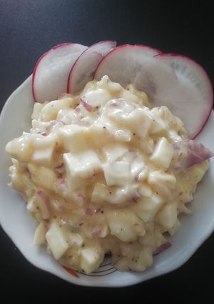O poză a rețetei Salată de ouă.