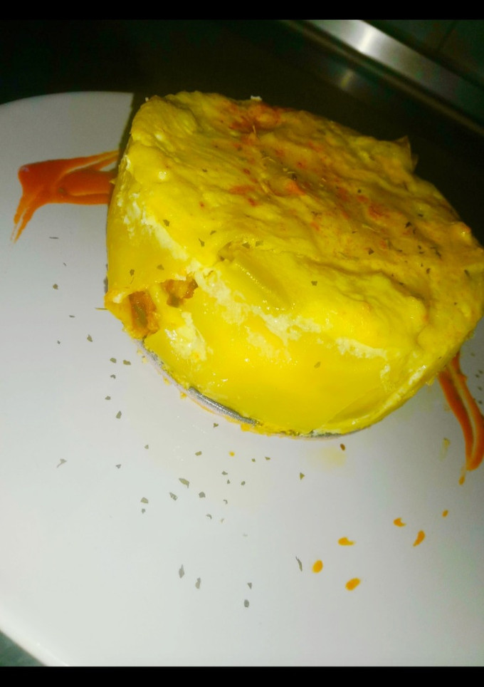 Una foto de Timbal de lasaña