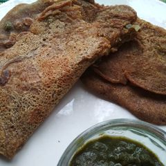 A picture of Ragi uttapam for healthy weight loss recipe.
