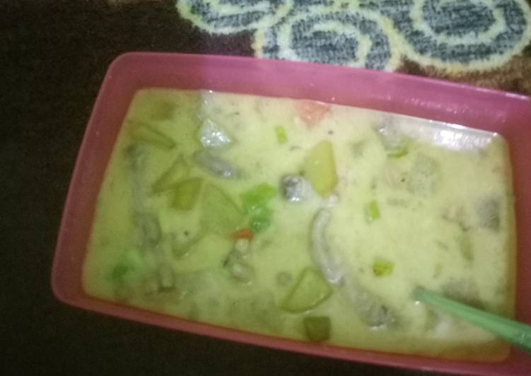 Sayur Lodeh Ceker Simple