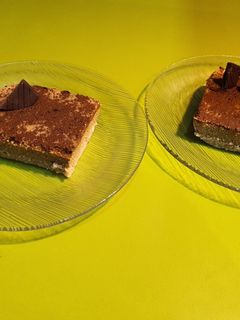 Una foto de Café cheesecake fitness. Sin azúcar, sin horno