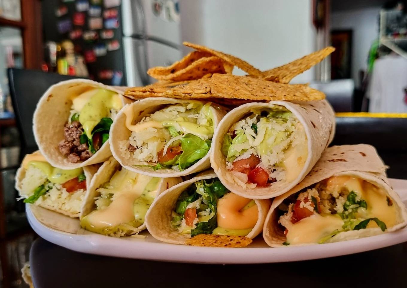 BURRITOS🌯🌯Mexicanos🌵 Hechos en Casa...!🏠