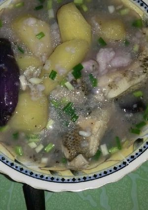 Hình của món Canh khoai lan khoai ngọt.