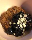 Chocolate cherry porridge 🍒 - vegan