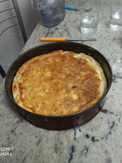 Una foto de Tarta de puerro