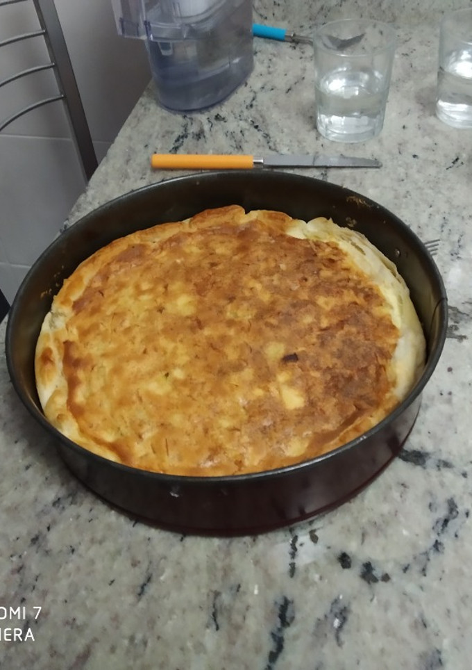 Una foto de Tarta de puerro
