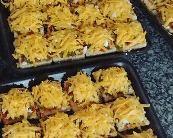 The New Way Making Recipe Fully loaded veg mini pizzas Home Style