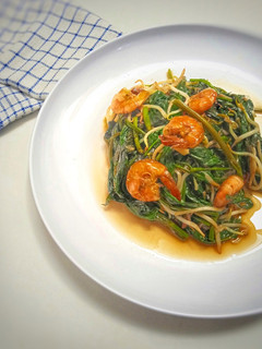 Foto resep 210. Tumis Kangkung Udang