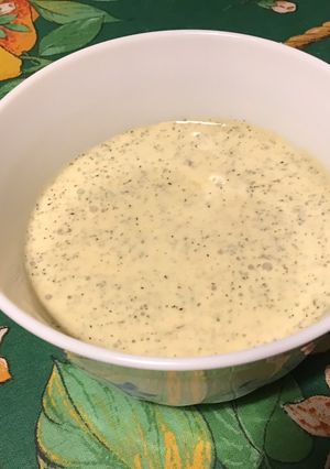 Une photo de Sauce salade aux deux moutardes, melfor et aneth