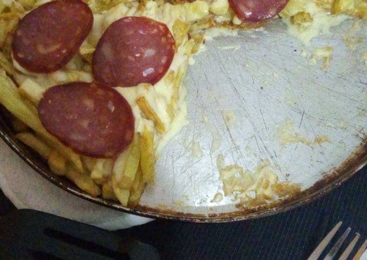 Papas fritas a la pizza 🍟🍕