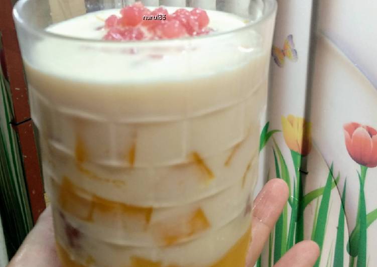 Resep Mango Sago Simple Anti Gagal
