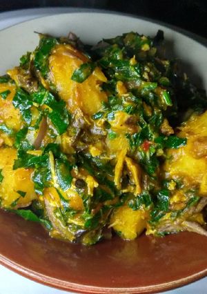 A picture of Porridge yam.