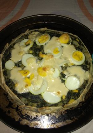 Una foto de Tarta abierta de acelga. Súper rápida!!!🤪