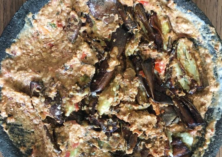 Pecel Terong Rumahan