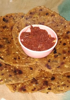 મેથી દૂધી ના થેપલા (Methi Dudhi Thepla Recipe In Gujarati) રેસીપી મુખ્ય ફોટો