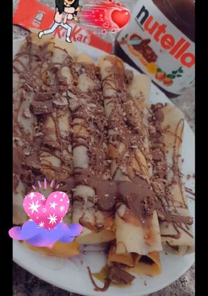 صورة لوصفة بان كيك او الكريب