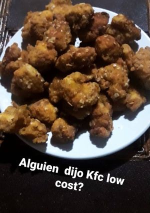 Una foto de Pollo frito Kfc low cost