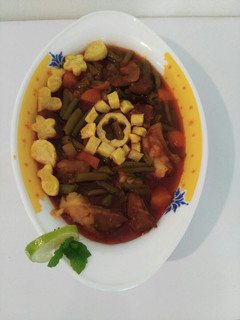 عکسی از دستور خوراک لوبیا سبز