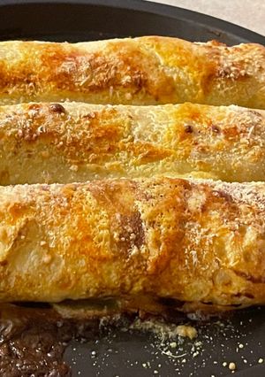 Φωτογραφία της συνταγής Κρέπεεες;;;;;;;!!!!!!! Με κοτόπουλο και τυριά!!!