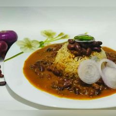A picture of Rajma Pulao.